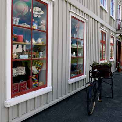 Liebevoll restaurierte Häuser